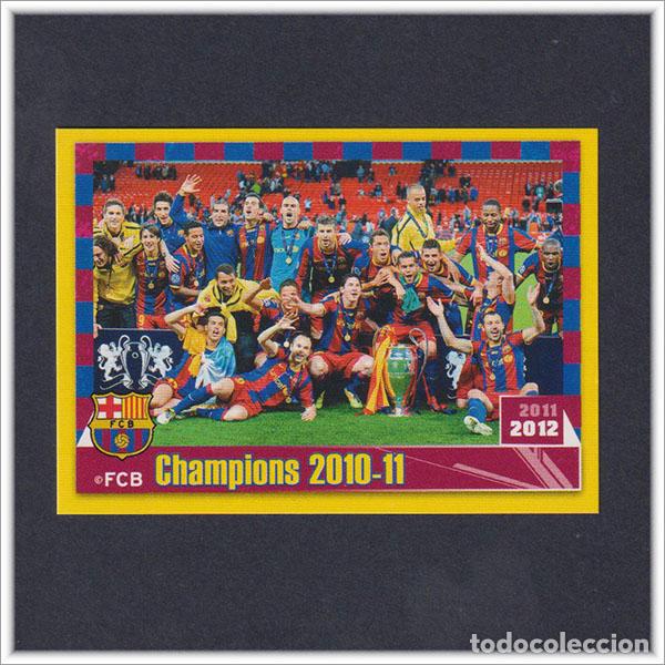 Figurine di Calcio: COLECCI&Oacute;N OFICIAL BARCELONA 2011 2012 11 12 PANINI MESSI INIESTA 107 CHAMPIONS LEAGUE LIGA BAR&Ccedil;A