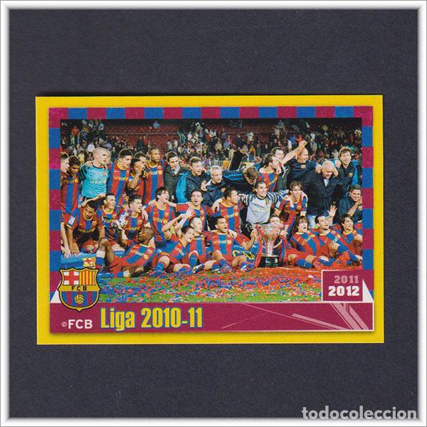 Figurine di Calcio: COLECCI&Oacute;N OFICIAL BARCELONA 2011 2012 11 12 PANINI MESSI INIESTA 106 CAMPE&Oacute;N DE LIGA 2010 BAR&Ccedil;A