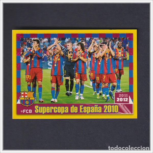 Cartes &agrave; collectionner de Football: COLECCI&Oacute;N OFICIAL BARCELONA 2011 2012 11 12 PANINI XAVI PIQUE 105 SUPERCOPA ESPA&Ntilde;A 2010 LIGA BAR&Ccedil;A