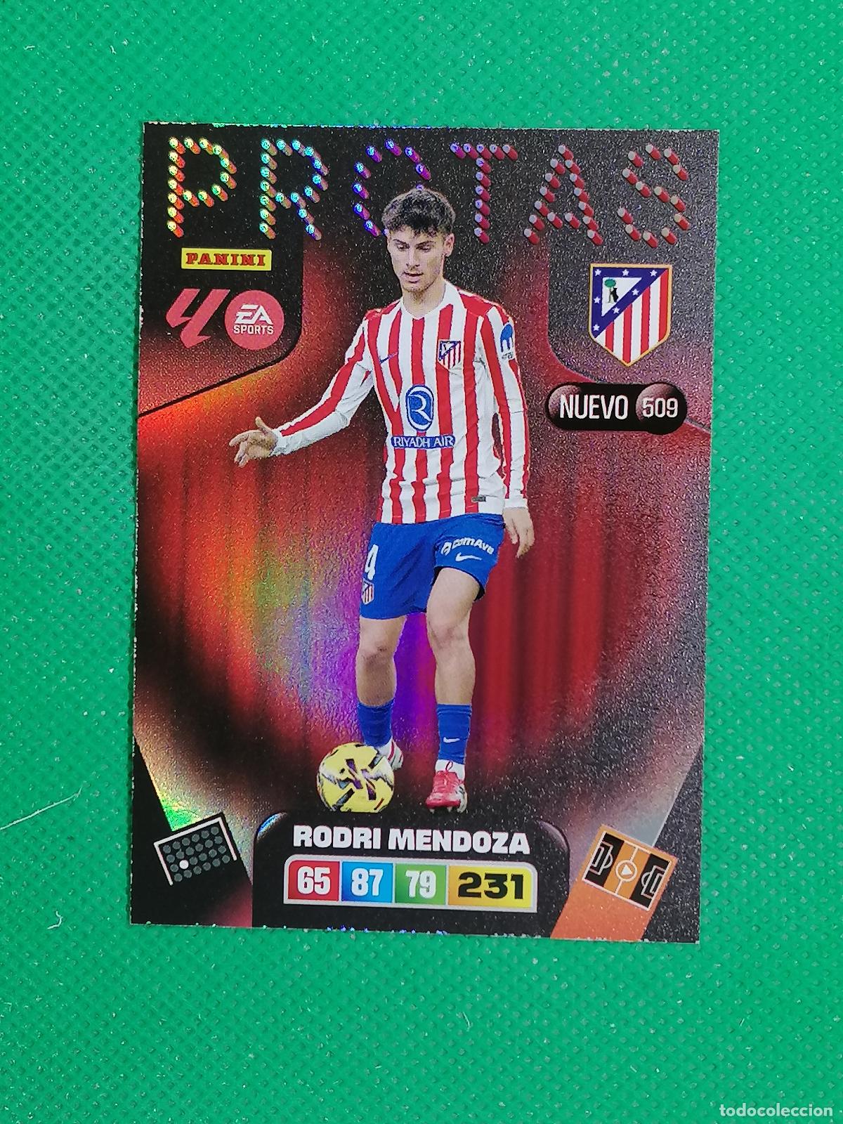 Cromos de F&uacute;tbol: 509 RODRI MENDOZA ATLETICO DE MADRID NUEVO PROTAS ⚽ LIGA ADRENALYN XL 2025 2026 25 26 ⚽