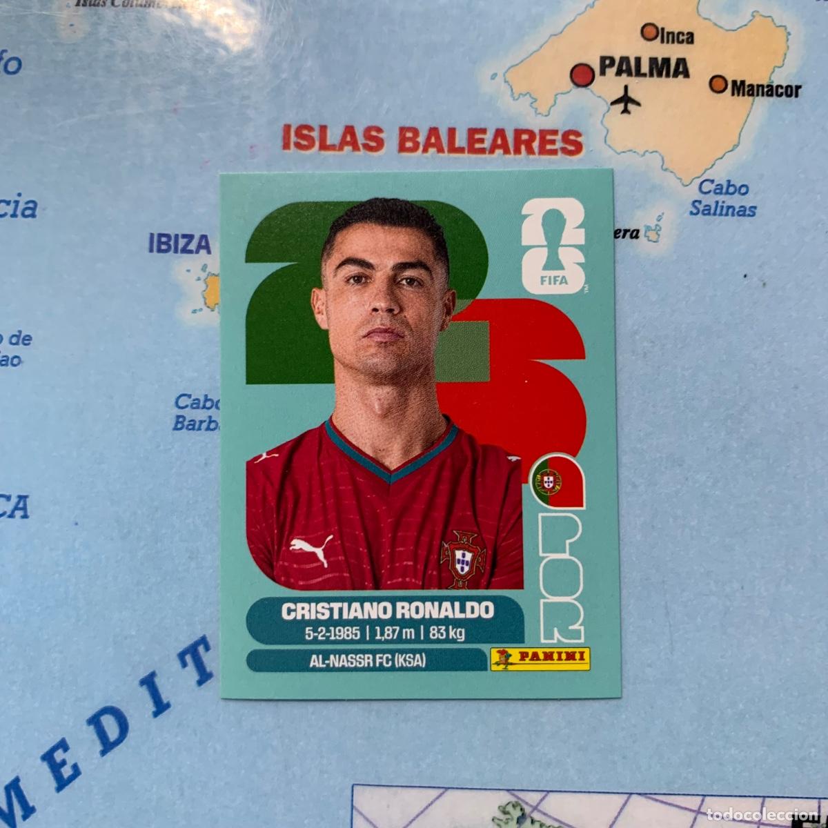 Cromos de F&uacute;tbol: Cristiano Ronaldo n&uacute;mero 15 de Portugal cromo panini Mundial Fifa World Cup 2026