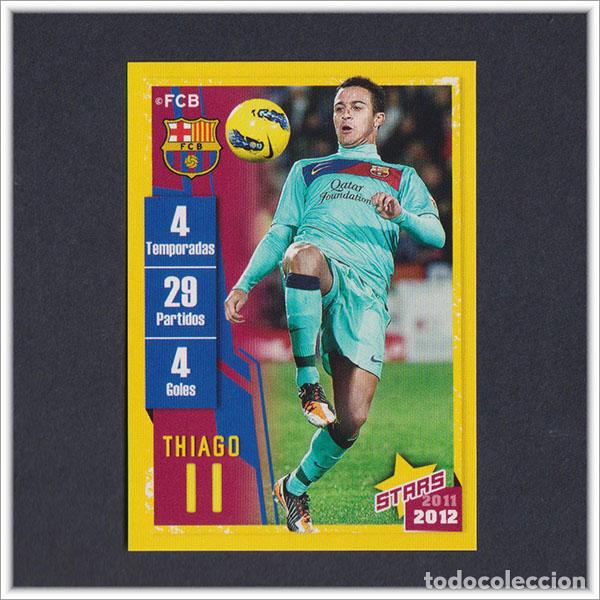 Cromos de F&uacute;tbol: COLECCI&Oacute;N OFICIAL BARCELONA 2011 2012 11 12 PANINI THIAGO 89 ALBUM LIGA BAR&Ccedil;A F&Uacute;TBOL