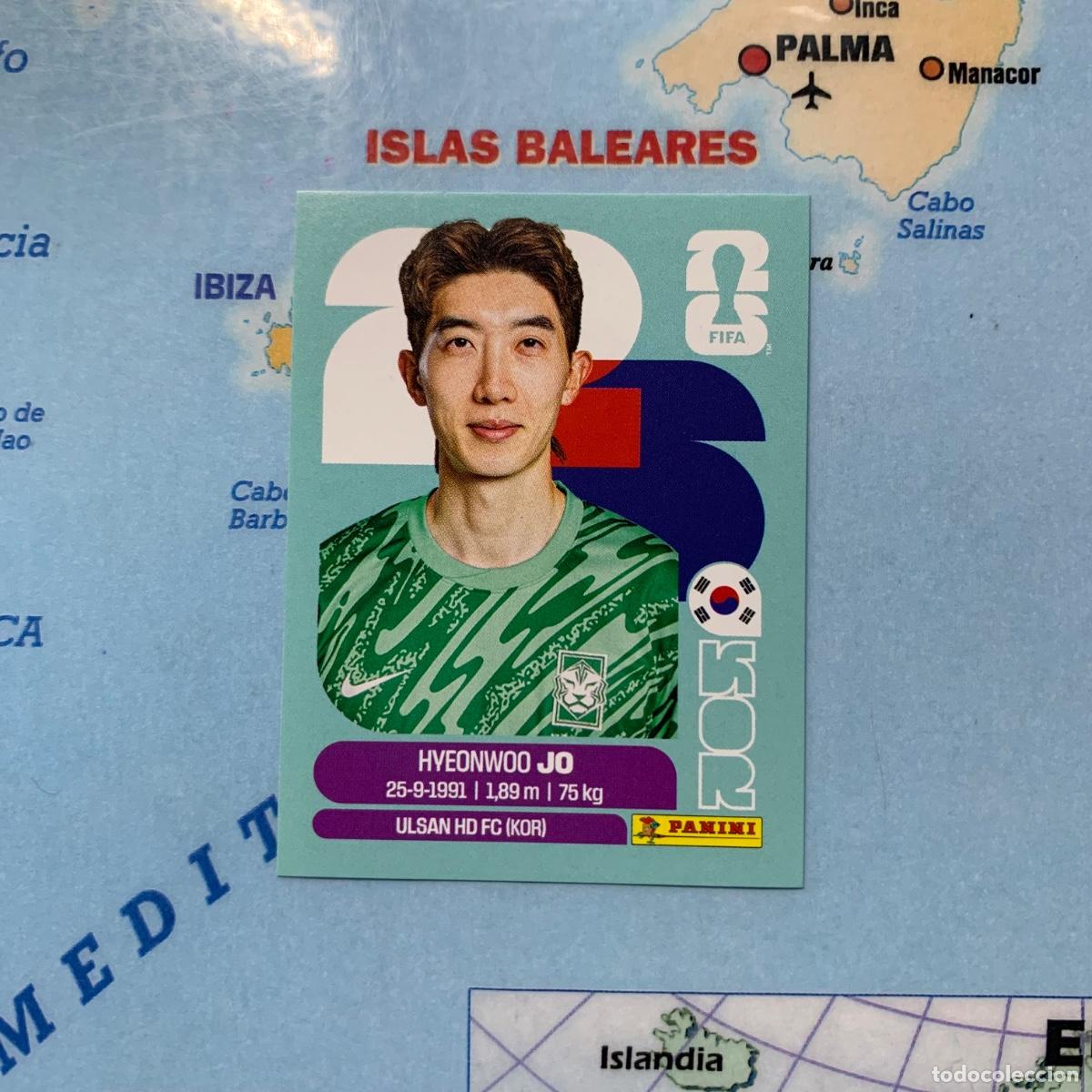 Cromos de F&uacute;tbol: Korea numero 2 cromo panini Mundial Fifa World Cup 2026