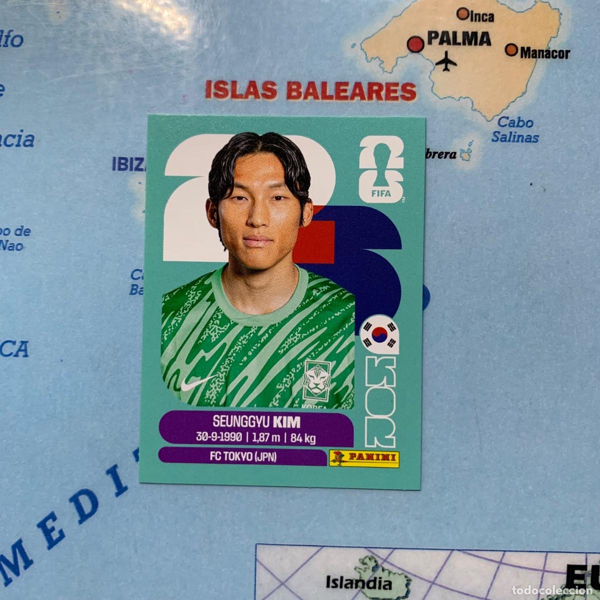 Cromos de F&uacute;tbol: Korea numero 3 cromo panini Mundial Fifa World Cup 2026