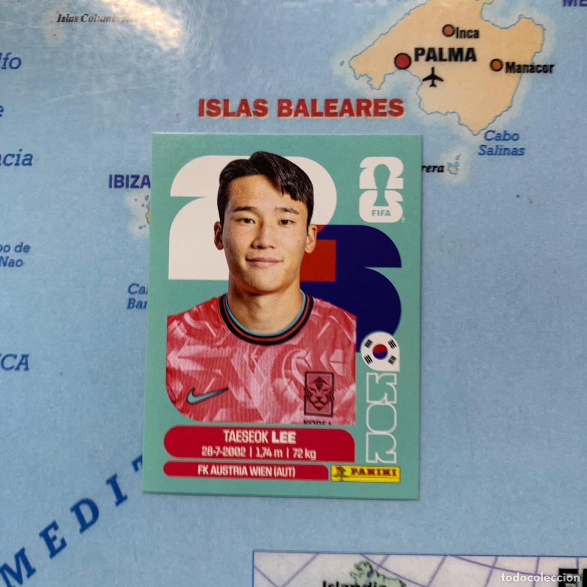 Cromos de F&uacute;tbol: Korea numero 8 cromo panini Mundial Fifa World Cup 2026
