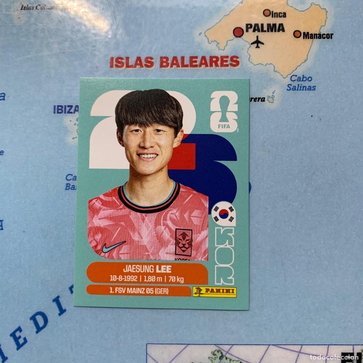 Cromos de F&uacute;tbol: Korea numero 10 cromo panini Mundial Fifa World Cup 2026