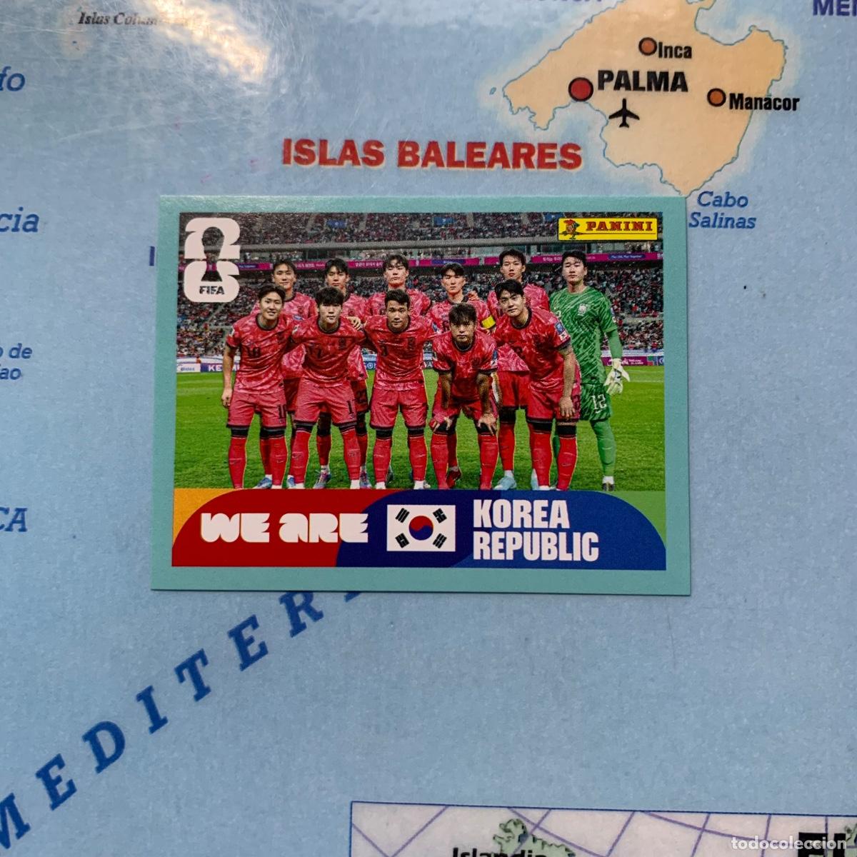 Cromos de F&uacute;tbol: Korea numero 13 cromo panini Mundial Fifa World Cup 2026