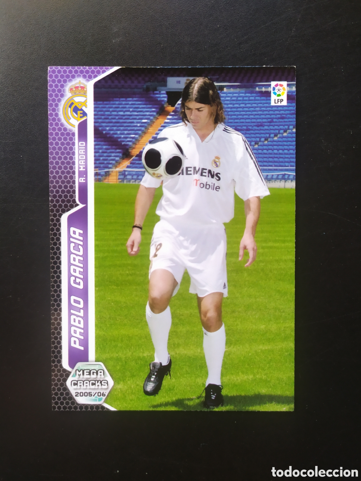 Cromos de F&uacute;tbol: Megacracks 2005 2006 05 06 panini Pablo Garc&iacute;a n&ordm; 193 Real Madrid