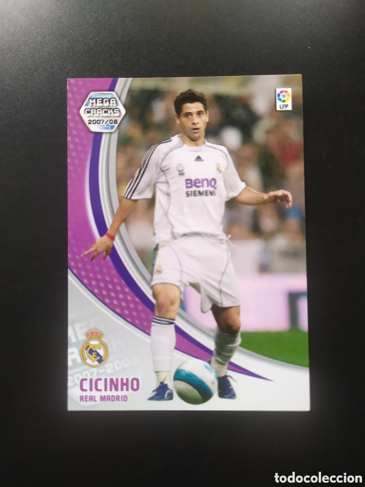 Cromos de F&uacute;tbol: Megacracks 2007 2008 07 08 panini Cicinho n&deg; 166 Real Madrid