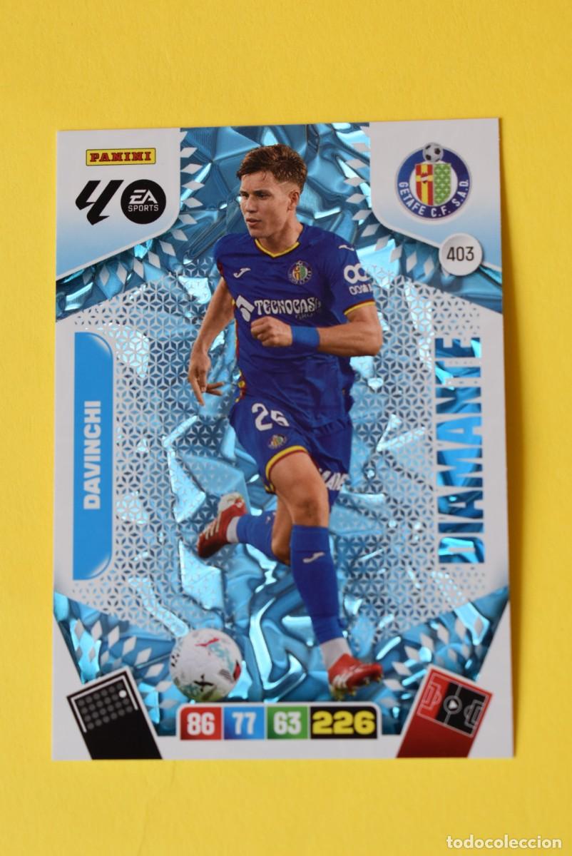 Cromos de F&uacute;tbol: Cromo Adrenalyn XL. 2025 2026. 25 26. Davinchi. Getafe. N &ordm; 403. sin activar. Diamante. Panini