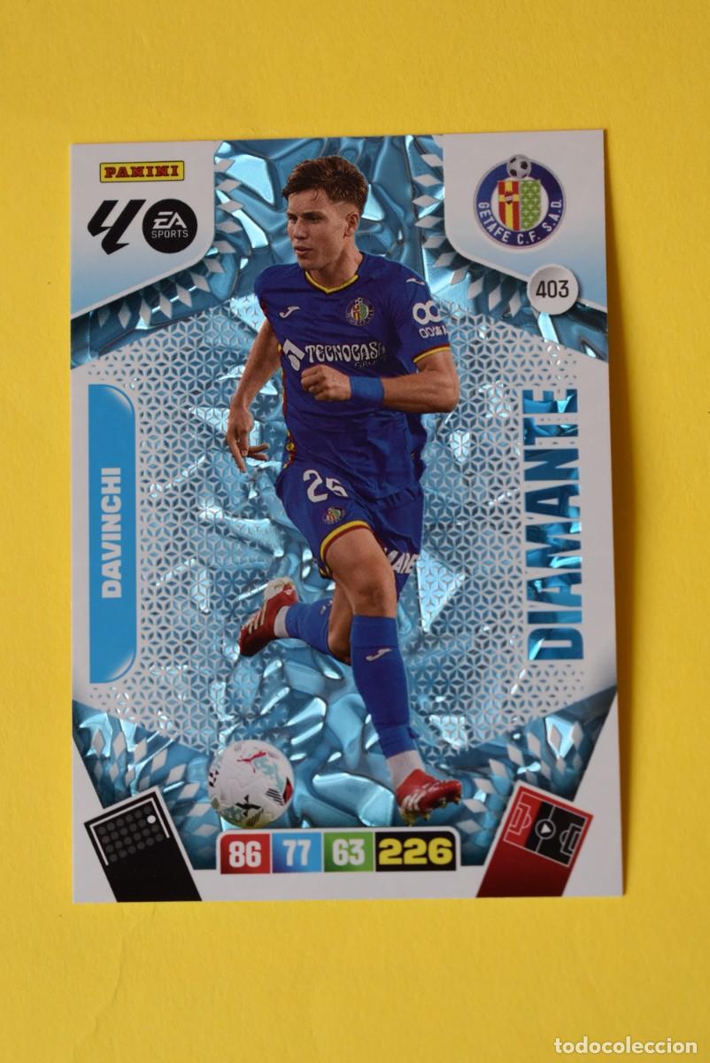 Cromos de F&uacute;tbol: Cromo Adrenalyn XL. 2025 2026. 25 26. Davinchi. Getafe. N &ordm; 403. sin activar. Diamante. Panini