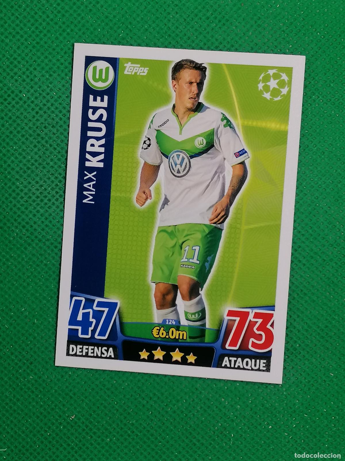 Cartes &agrave; collectionner de Football: 125 BAS DOST WOLFSBURGO ⚽ TOPPS MATCH ATTAX CHAMPIONS 2015 2016 15 16 ⚽