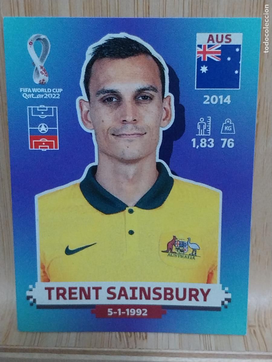 Cromos de F&uacute;tbol: SAINSBURY AUSTRALIA AUS 9 QATAR 2022 PANINI CROMO SIN PEGAR NUNCA ORIGINAL **