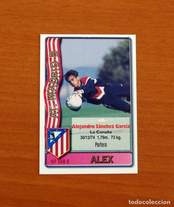 Cromos de F&uacute;tbol: Atl&eacute;tico Madrid-N&ordm; 560 A-B Alex-Fede-2&ordf; Divisi&oacute;n-Mundicromo Las Fichas de la Liga 1996-1997-96-97