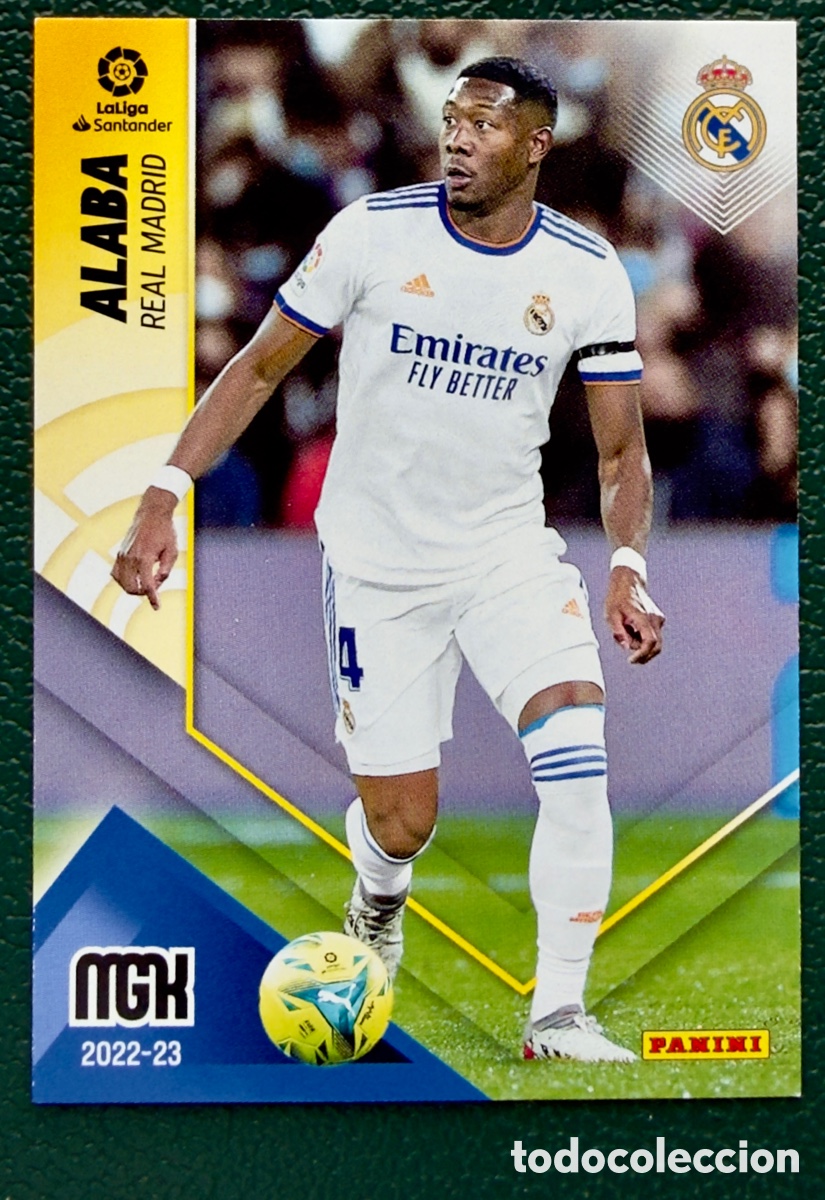 Cromos de F&uacute;tbol: 213 ALABA REAL MADRID FICHAS ALBUM MEGACRACKS 2022 2023 22 22