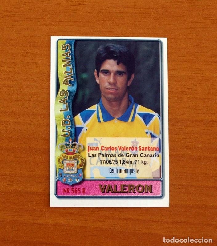Cromos de F&uacute;tbol: Las Palmas-N&ordm; 565 Escudo-Valer&oacute;n Rookie-2&ordf; Divisi&oacute;n-Mundicromo Las Fichas de la Liga 1996-1997-96-97