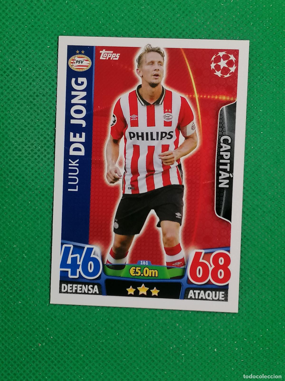 Cromos de F&uacute;tbol: 151 LUUK DE JONG PSV ⚽ TOPPS MATCH ATTAX CHAMPIONS 2015 2016 15 16 ⚽