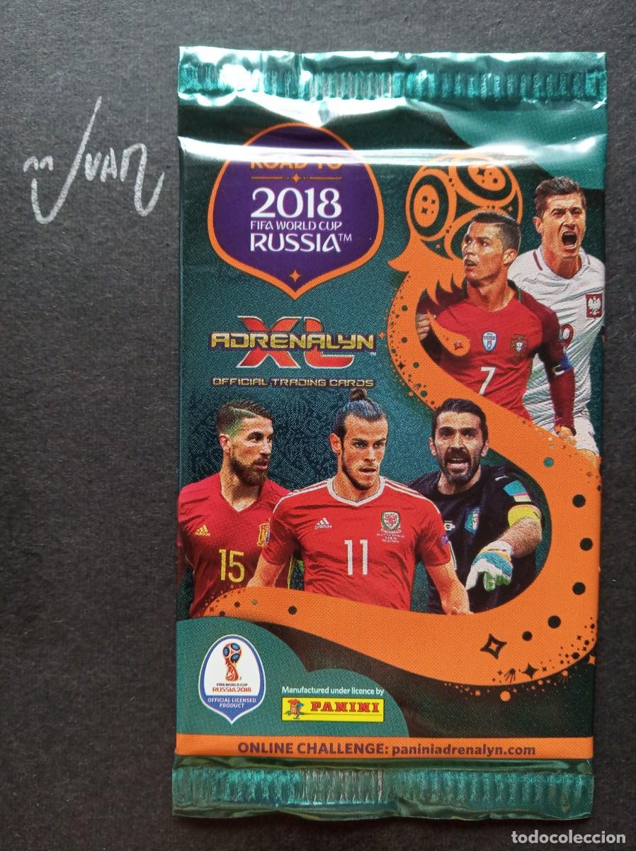 Cromos de F&uacute;tbol: SOBRE SIN ABRIR VER 2 CRISTIANO RONALDO MADRID ⚽ PANINI &reg; ADRENALYN ROAD MUNDIAL RUSSIA 2018 FIFA 18