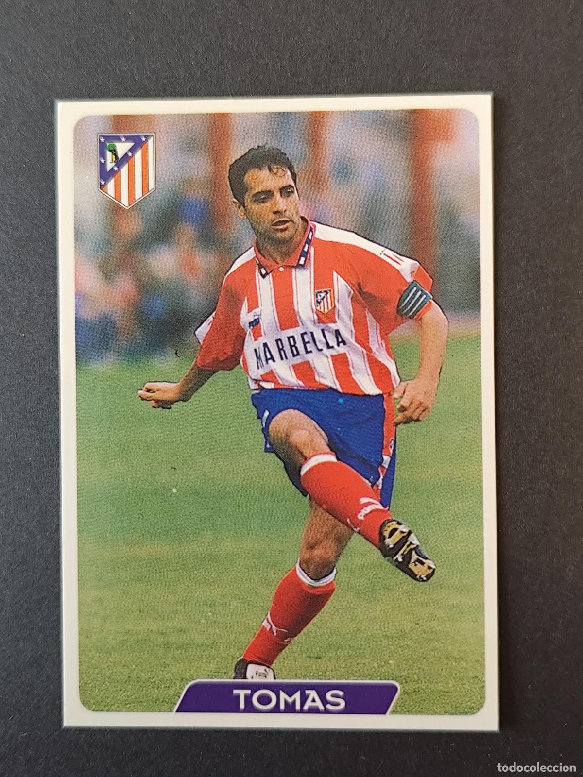 Cromos de Futebol: 240 TOMAS RE&Ntilde;ONES ATL&Eacute;TICO MADRID MUNDICROMO FICHAS LIGA 1995 1996 95 96