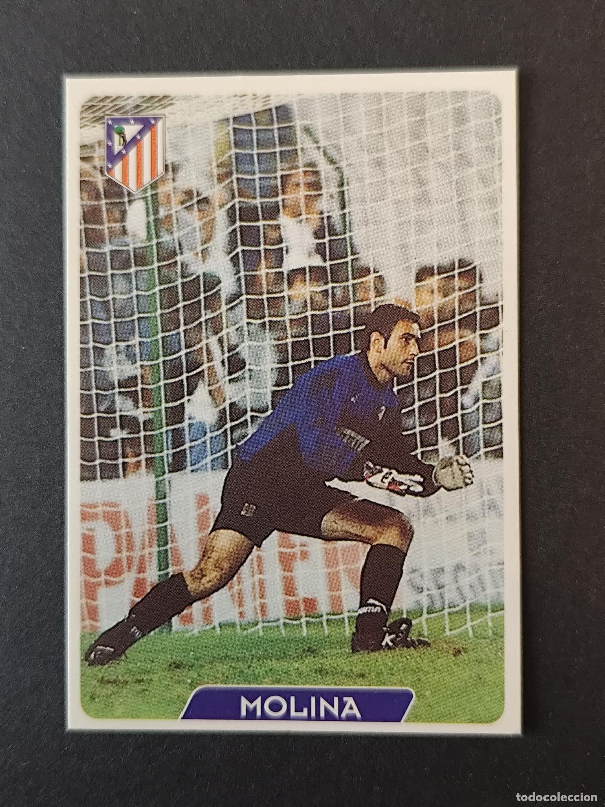 Cromos de F&uacute;tbol: 237 MOLINA ATL&Eacute;TICO MADRID MUNDICROMO FICHAS LIGA 1995 1996 95 96
