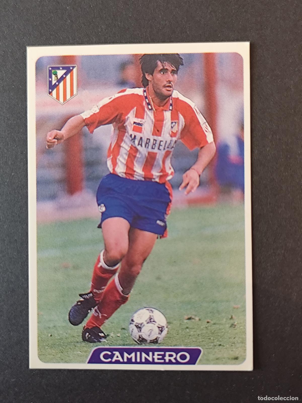 Cromos de F&uacute;tbol: 248 CAMINERO ATL&Eacute;TICO MADRID MUNDICROMO FICHAS LIGA 1995 1996 95 96