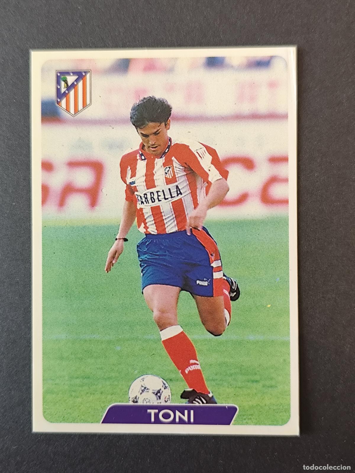 Cromos de F&uacute;tbol: 239 TONI ATL&Eacute;TICO MADRID MUNDICROMO FICHAS LIGA 1995 1996 95 96