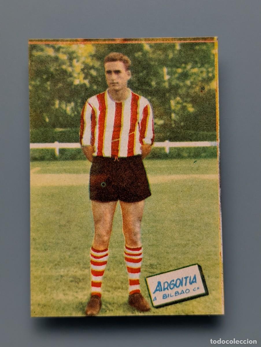 Cromos de F&uacute;tbol: DIFICIL CROMO ARGOITIA ATHLETIC CLUB BILBAO LIGA FUTBOL 1960 1961 1960/61 FHER VIZCAYA SAN MAMES