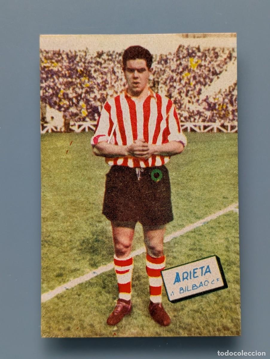 Cromos de F&uacute;tbol: DIFICIL CROMO ARIETA ATHLETIC CLUB BILBAO LIGA FUTBOL 1960 1961 1960/61 FHER VIZCAYA SAN MAMES