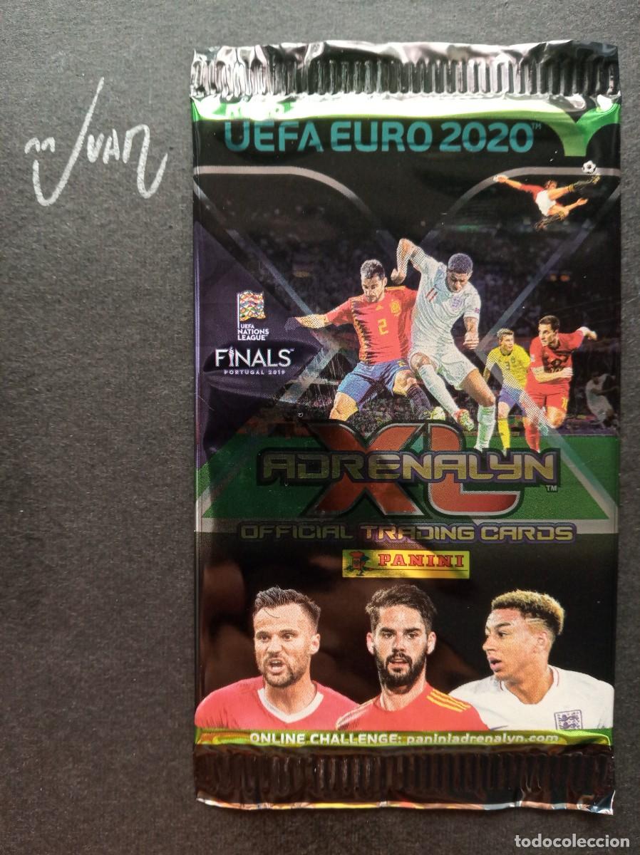 Cromos de F&uacute;tbol: SOBRE SIN ABRIR VERSION 1⚽ PANINI &reg; ADRENALYN ROAD TO UEFA EURO 2020 20 CRISTIANO RONALDO ? MADRID