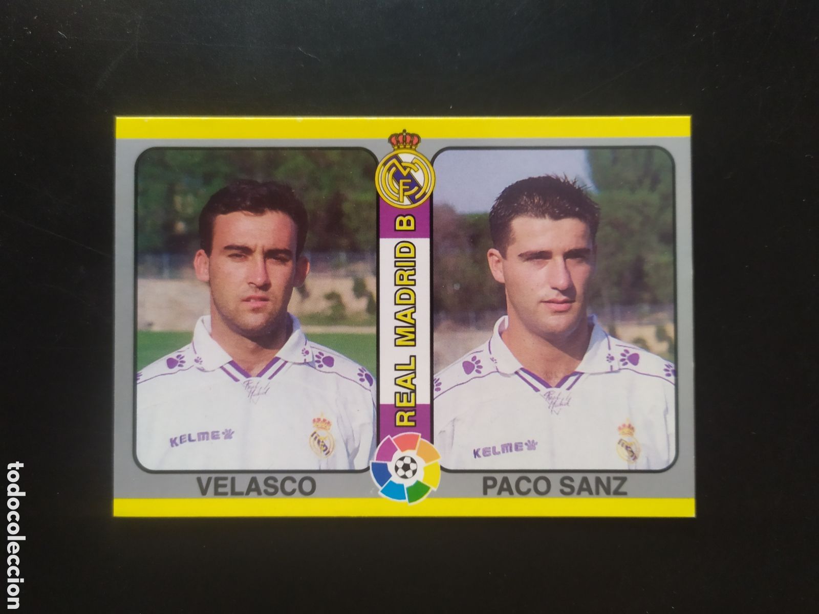 Cromos de F&uacute;tbol: Mundicromo futbol total 1994 1995 94 95 Velasco Paco Sanz n&deg; 213 Real Madrid B