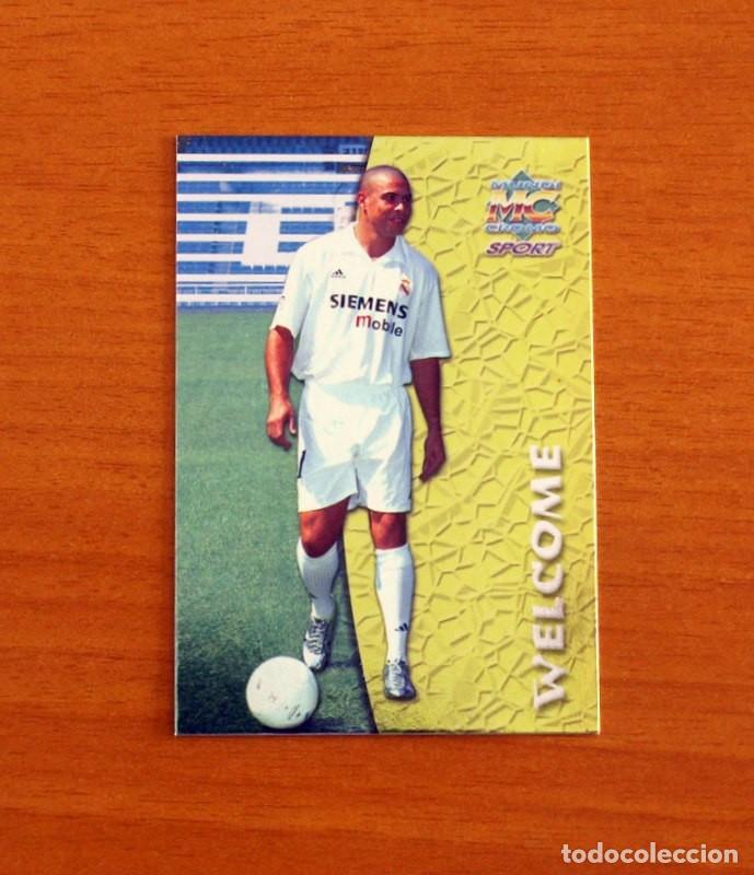 Cromos de F&uacute;tbol: Real Madrid - N&ordm; 544 Ronaldo - Welcome - Las Fichas de la Liga Mundicromo 2002-2003, 02-03