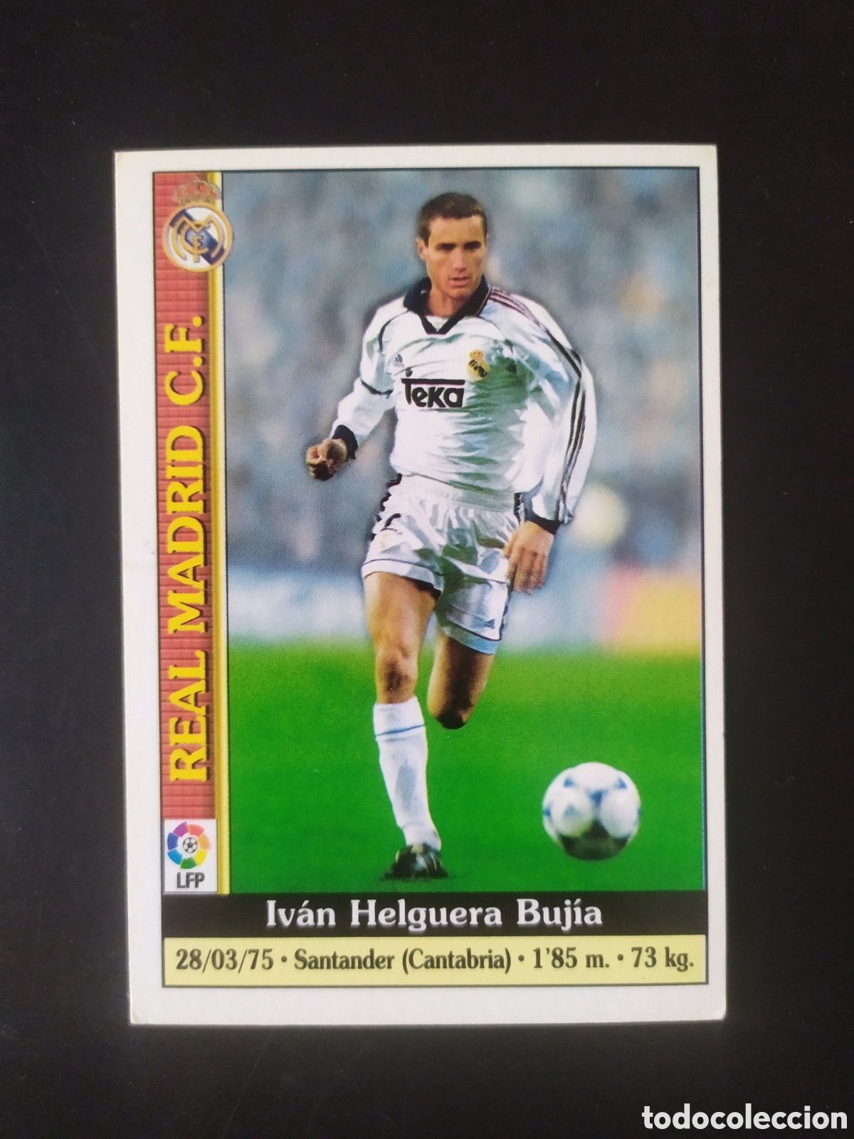 Cromos de F&uacute;tbol: Mundicromo fichas Liga 1999 2000 99 00 Iv&aacute;n Helguera n&deg; 445 Real Madrid
