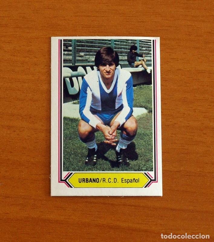 Cromos de F&uacute;tbol: R.C.D. Espa&ntilde;ol-Espanyol - Urbano - Ediciones Este Liga 1980-1981, 80-81 - Nunca pegado