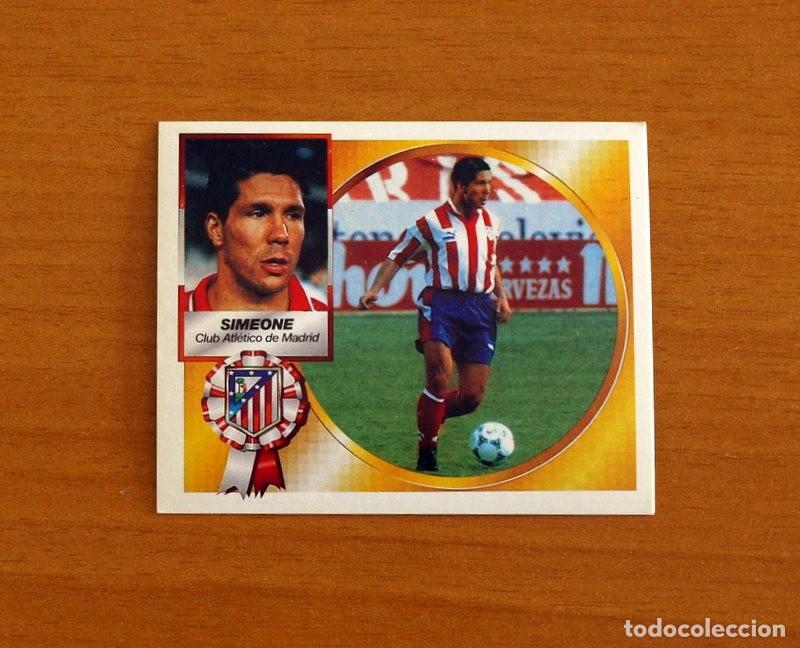 Cromos de F&uacute;tbol: Atletico de Madrid - Simeone - COLOCA - Ediciones Este Liga 1994-1995, 94-95 - Nunca pegado