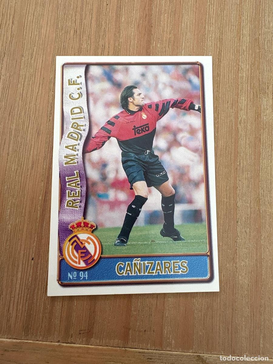 Cromos de F&uacute;tbol: 21. CROMO MUNDICROMO CA&Ntilde;IZARES N 94 REAL MADRID FICHAS LIGA 96-97 1996-97