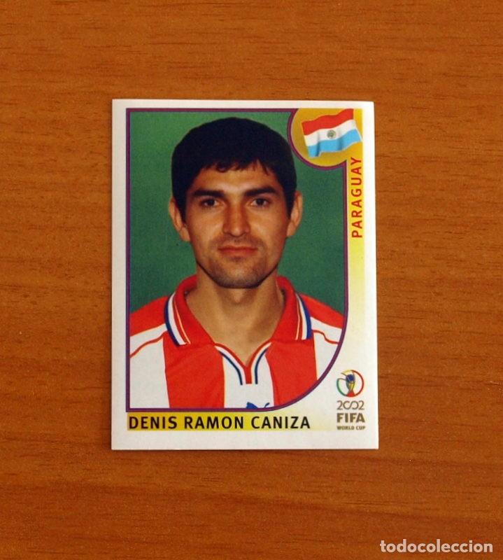 Cromos de F&uacute;tbol: Paraguay - 140 Caniza - Mundial Korea Jap&oacute;n 2002 - Editorial Panini - Nunca pegado