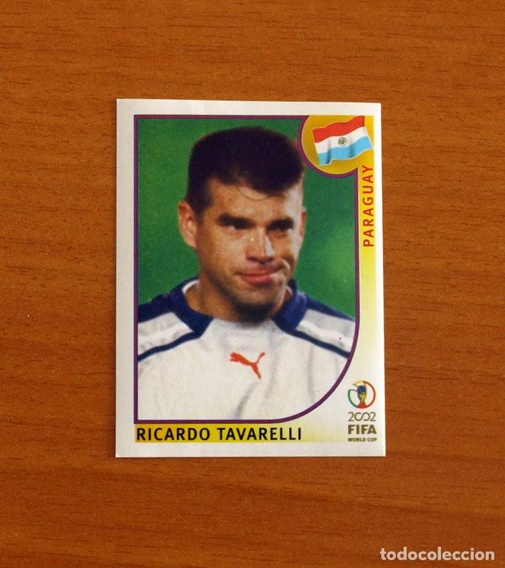Football Stickers: Paraguay - N&ordm; 150 Ricardo Tavarelli - Mundial Korea Jap&oacute;n 2002 - Editorial Panini - Nunca pegado