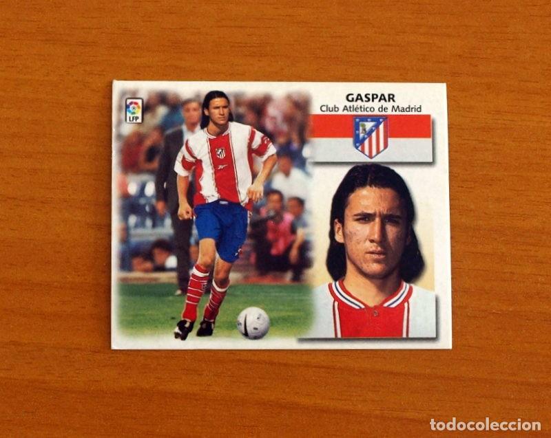 Cromos de F&uacute;tbol: Atletico de Madrid - Gaspar - COLOCA - Ediciones Este Liga 1999-2000, 99-00 - Nunca Pegado