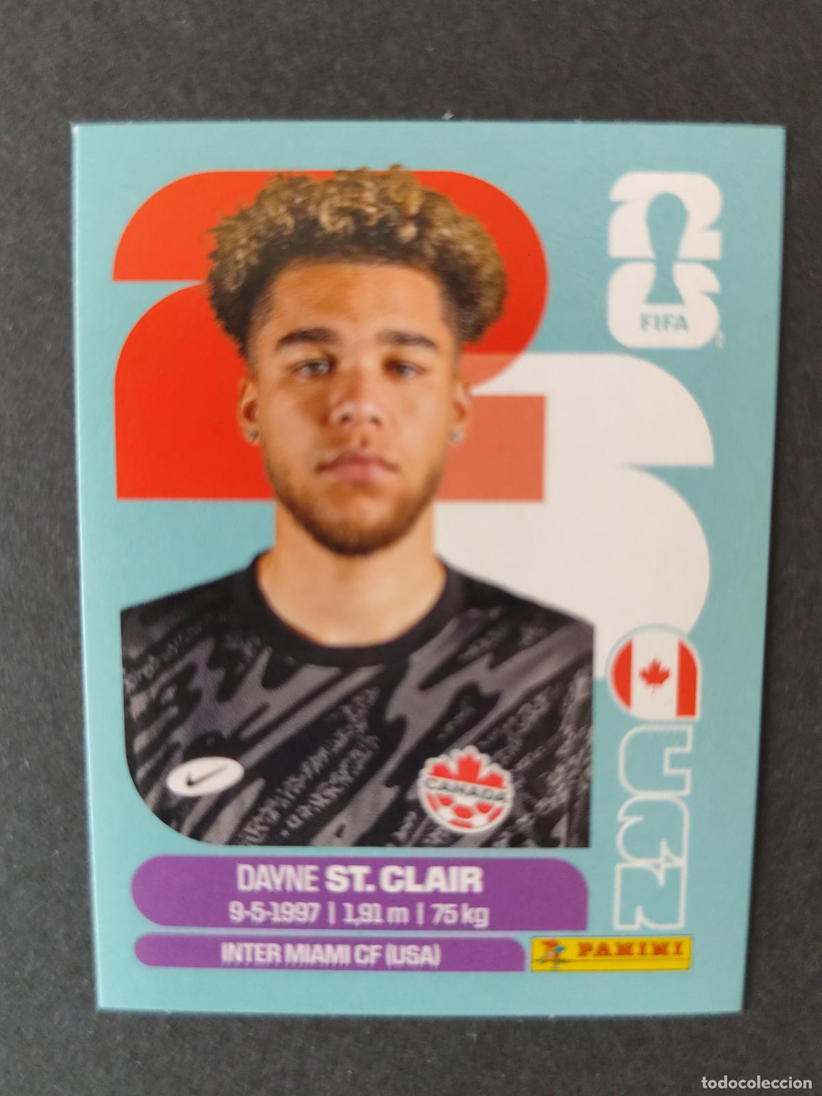 Cromos de F&uacute;tbol: CAN2 DAYNE ST. CLAIR 2 CANAD&Aacute; MUNDIAL FIFA WORLD CUP 2026 STICKER PANINI SIN PEGAR