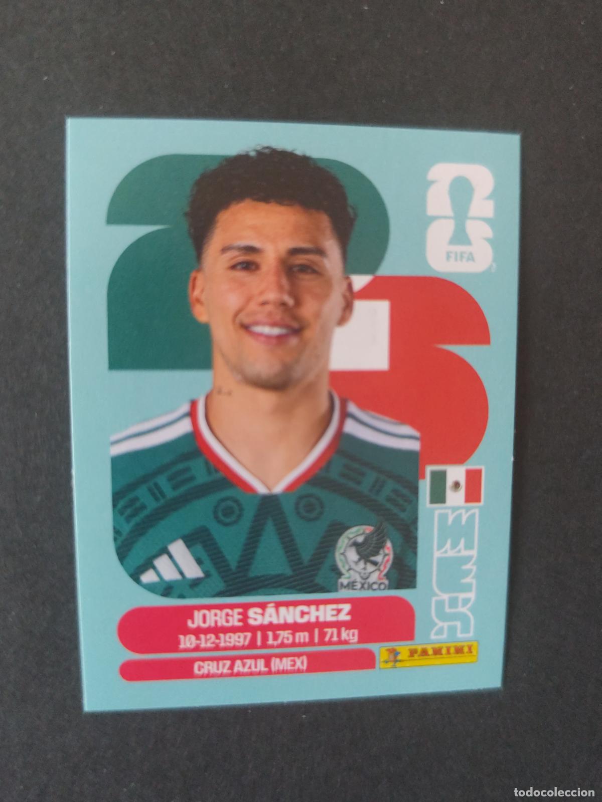 Cromos de F&uacute;tbol: MEX4 JORGE S&Aacute;NCHEZ 4 M&Eacute;XICO MUNDIAL FIFA WORLD CUP 2026 STICKER PANINI SIN PEGAR