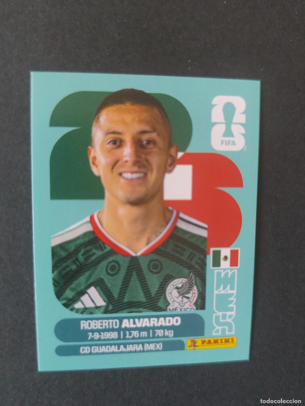 Cromos de F&uacute;tbol: MEX19 ROBERTO ALVARADO 19 M&Eacute;XICO MUNDIAL FIFA WORLD CUP 2026 STICKER PANINI SIN PEGAR