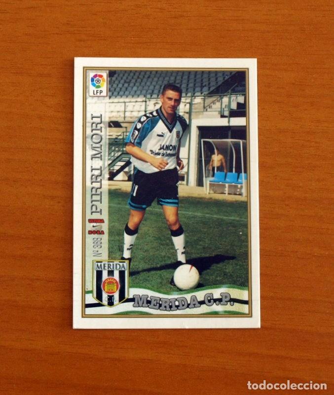 Cromos de F&uacute;tbol: Merida - N&ordm; 368 Pirri Mori -&Uacute;ltima Hora- Mundicromo Las fichas de la Liga 1997-1998, 97-98