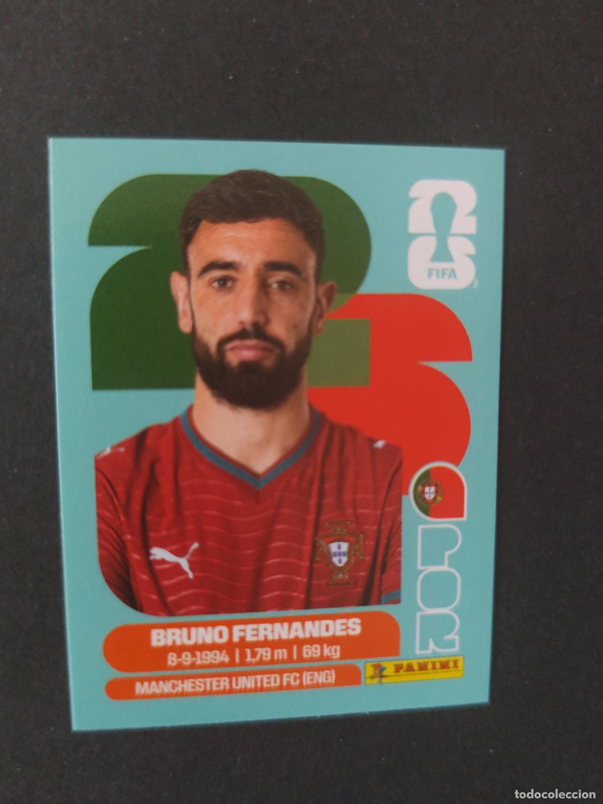 Cromos de F&uacute;tbol: POR10 BRUNO FERNANDES 10 PORTUGAL MUNDIAL FIFA WORLD CUP 2026 STICKER PANINI SIN PEGAR