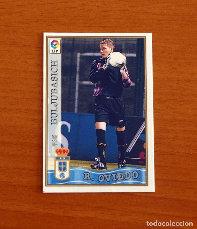 Cromos de F&uacute;tbol: Real Oviedo - N&ordm; 342 Buljubasich - Mundicromo Las fichas de la Liga 1997-1998, 97-98