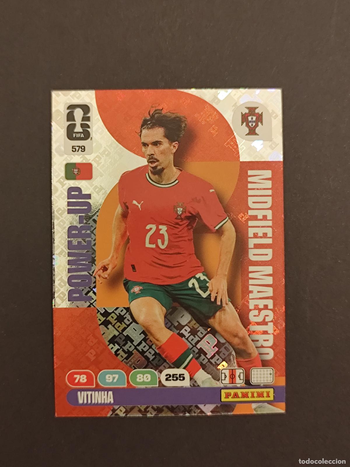 Cromos de F&uacute;tbol: 579 VITINHA PORTUGAL MIDFIELD MAESTRO ADRENALYN MUNDIAL FIFA WORLD CUP 2026 PANINI