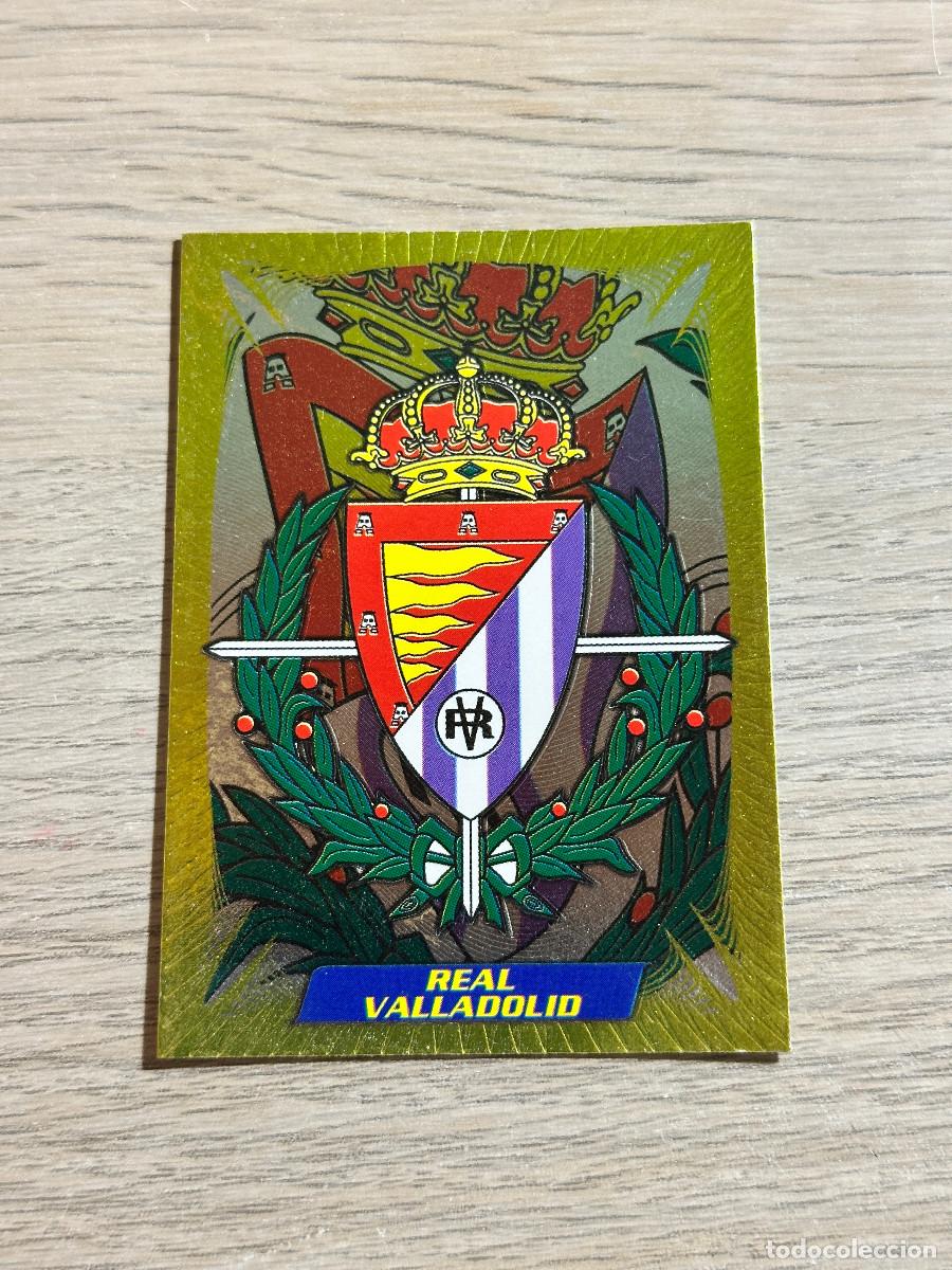 Cromos de Futebol: ESCUDO n&ordm; 273 VALLADOLID FUTBOL 99 PANINI 1998 1999 TRADING CARD