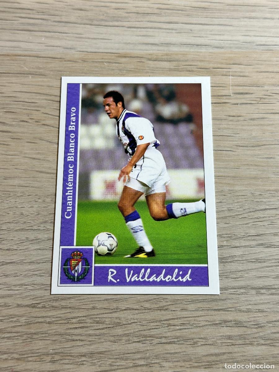 Cromos de F&uacute;tbol: 327 BLANCO ERROR VALLADOLID FICHAS LIGA MUNDICROMO 2001 2002 01 02