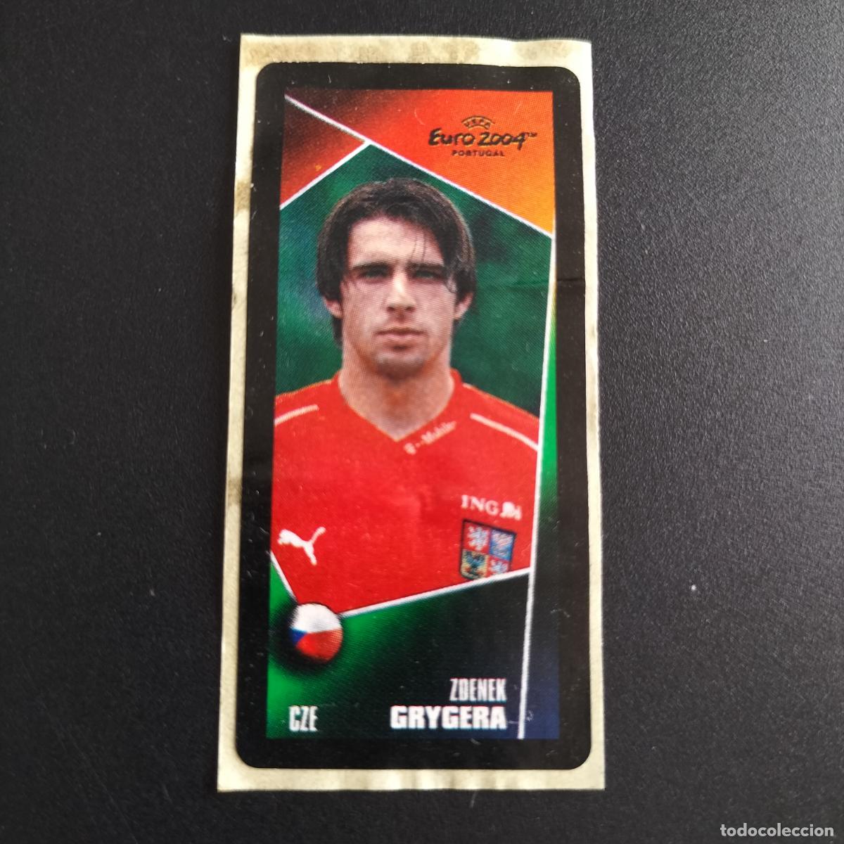 Cromos de F&uacute;tbol: CHICLES 189 GRYGERA REPUBLICA CHECA MINI STICKER EUROCOPA FUTBOL PORTUGAL 04 EURO 2004 EURO2004