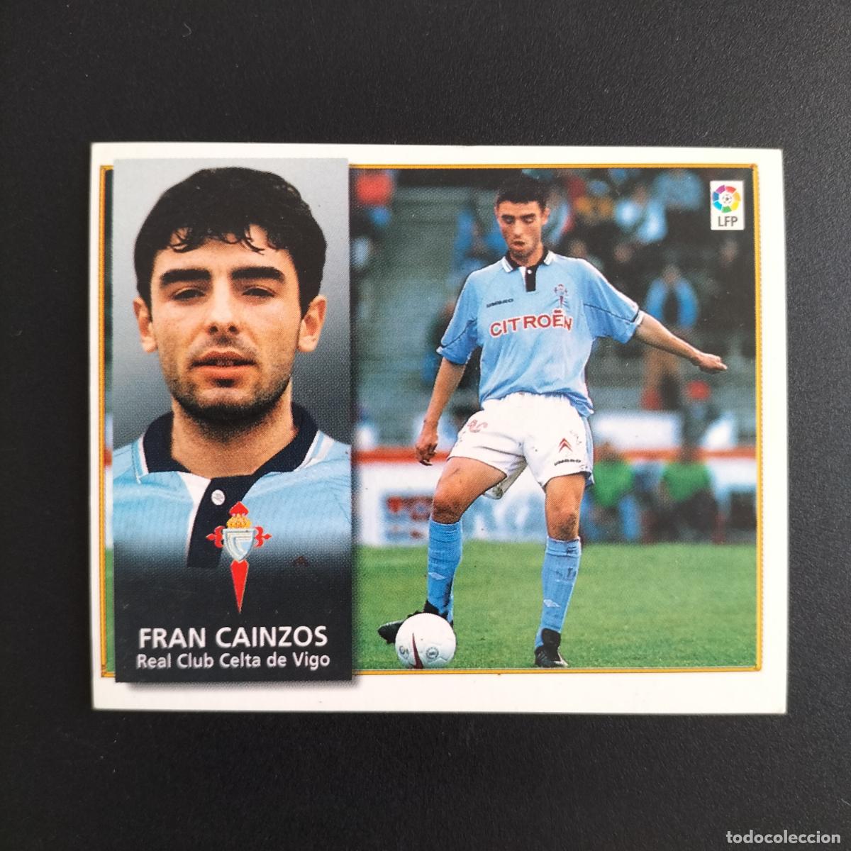 Cromos de F&uacute;tbol: FRAN CAINZOS CELTA VIGO CROMOS ALBUM EDICIONES ESTE LIGA FUTBOL 1998-1999 98-99