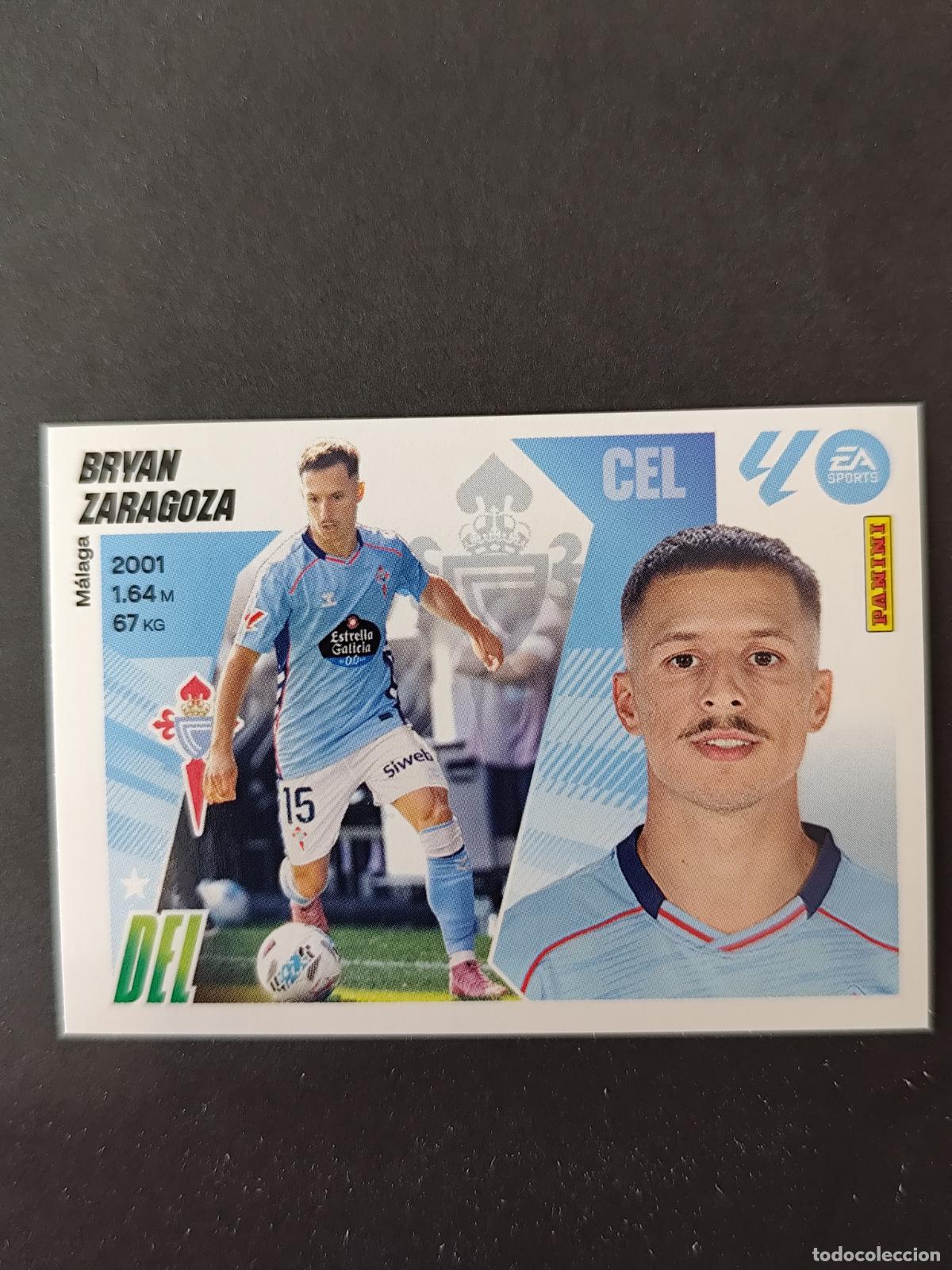 Cromos de F&uacute;tbol: FICHAJE 31 BRYAN ZARAGOZA CELTA VIGO &Uacute;LTIMOS FICHAJES LIGA ESTE 2025 2026 25 26 PEDIDO M&Iacute;NIMO 2&euro;